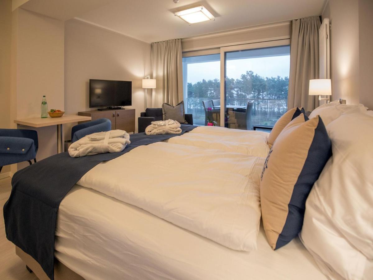 Apartment Duenenresidenz Prora - 1-raum-ferienwohnung Mit Meerblick, 1 Schlafzimmer Und Balkon Np-416 Binz